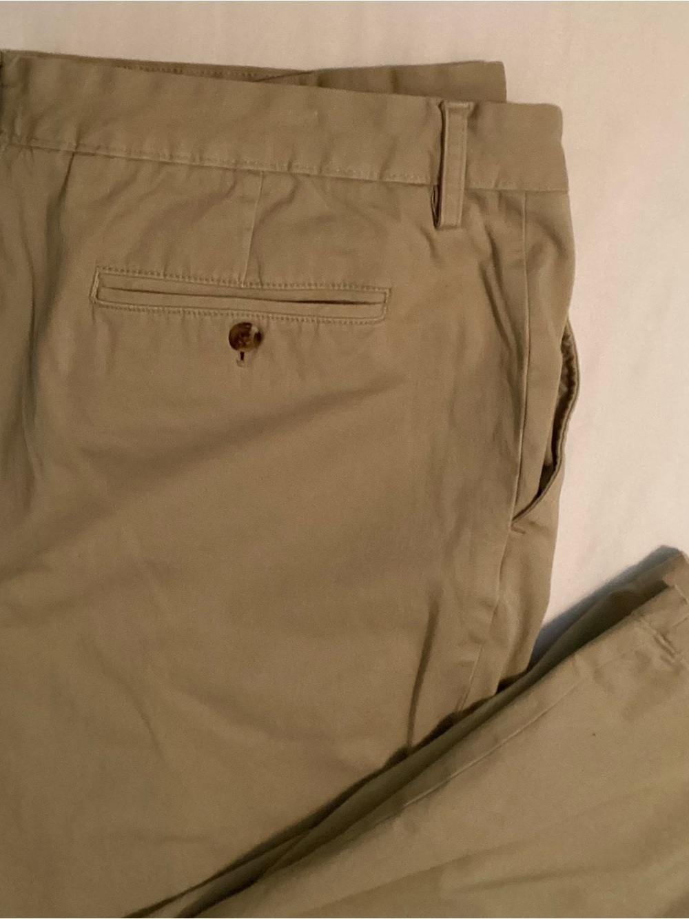 Club Room Men’s Khaki 5-Pocket Cotton Blend Pants Size 40x30